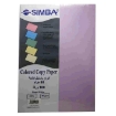 Bild von Kopierpapier-Paket in Pastellfarben 100 Blatt 80g A4 Größe – Simba