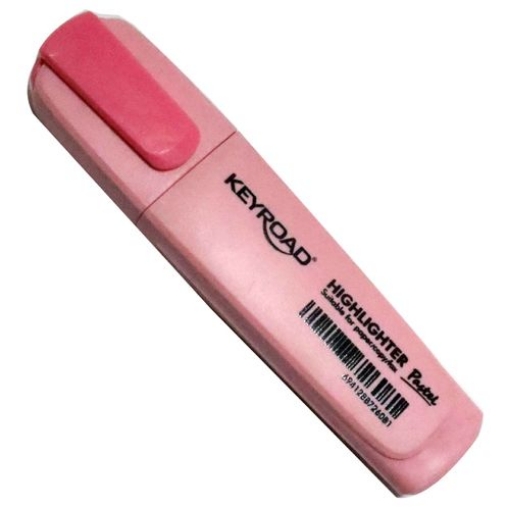 Imagen de Resaltador Rosa Metálico – Modelo Keyroad KR973156