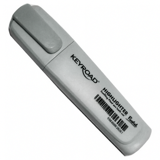Imagen de Resaltador Gris Metálico – Modelo Keyroad KR973156