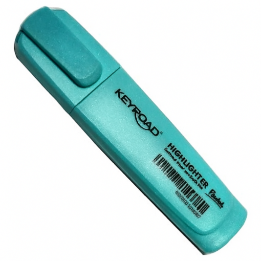 Imagen de Resaltador Turquesa Metálico – Modelo Keyroad KR973156