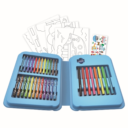 Image de Coffret de Coloriage 54 Pièces Keyroad, Modèle KR973015