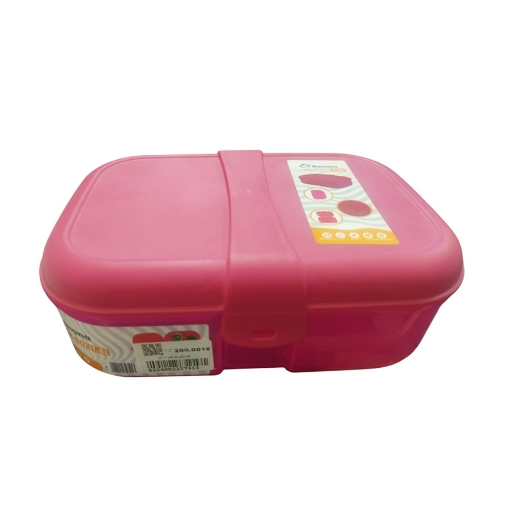 Image de Boîte Déjeuner en Plastique Compartimentée 1,8 L - Banana