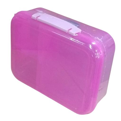Imagen de Lonchera Compartimentada Hero Bubbles 1.65 Litros Color Rosa