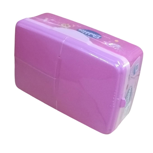 Imagen de Lonchera Inteligente Dividida, 2 Niveles 1.6L, Color Rosa – Bubbles