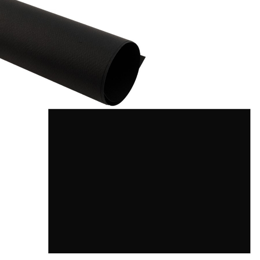 Imagen de Hoja de dibujo negra, tamaño 70 × 100 cm, 150 g/m² – Simba Modelo FT-160-27