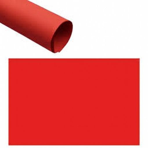 Imagen de Hoja de dibujo roja, tamaño 70 × 100 cm, 220 g/m² – Simba Modelo FT-250-15